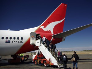 Qantas - cestovani - Australie - Kukabara